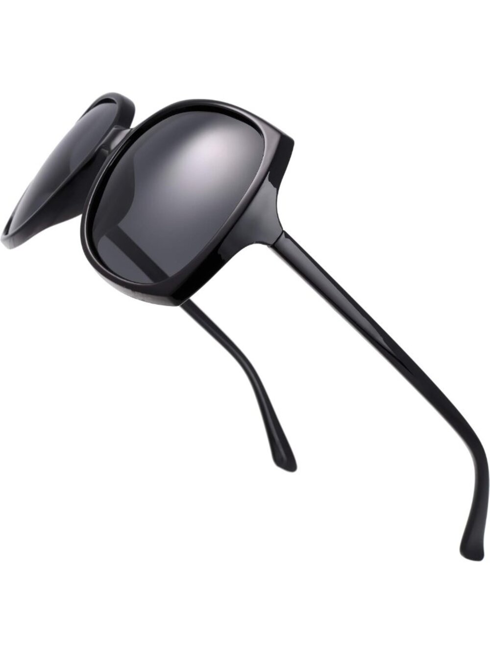 Chic Oversized Cat Eye Butterfly Sunglasses - Stylish Fashion Accessory